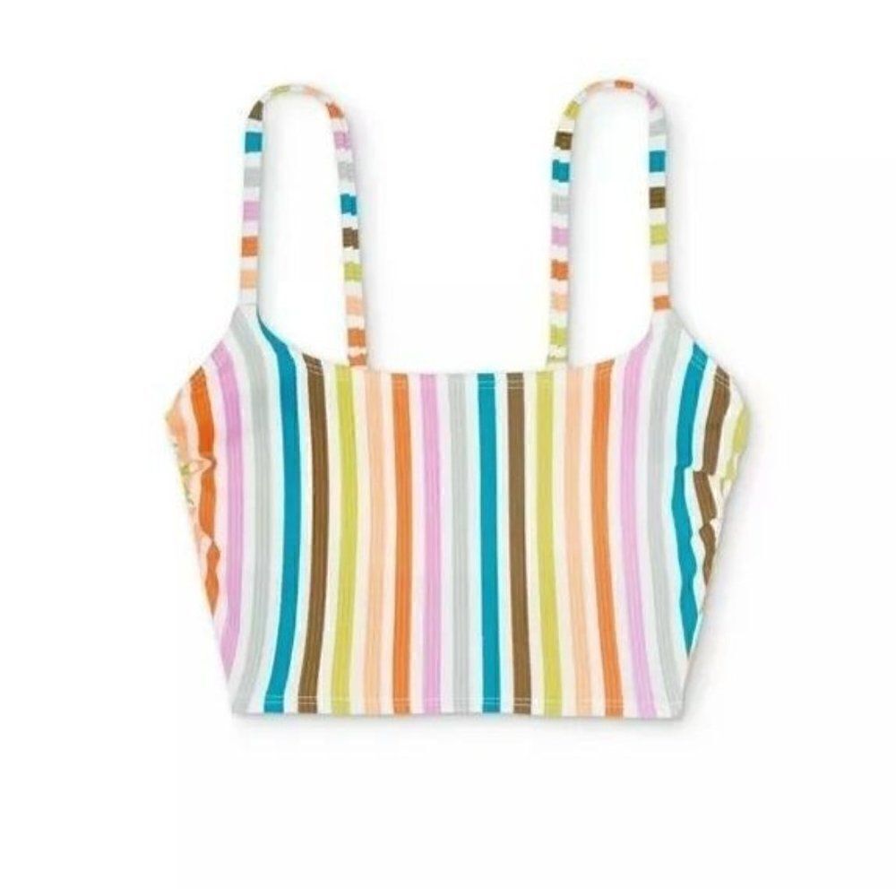 ‎Exhilaration Juniors Ribbed Longline Striped Cami